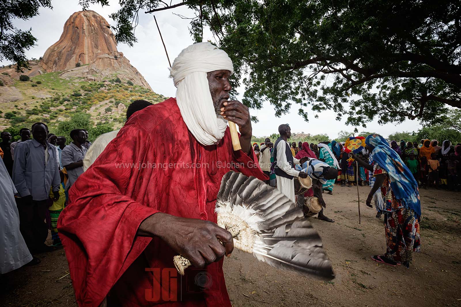 A traditional dance performed in Bitkine
